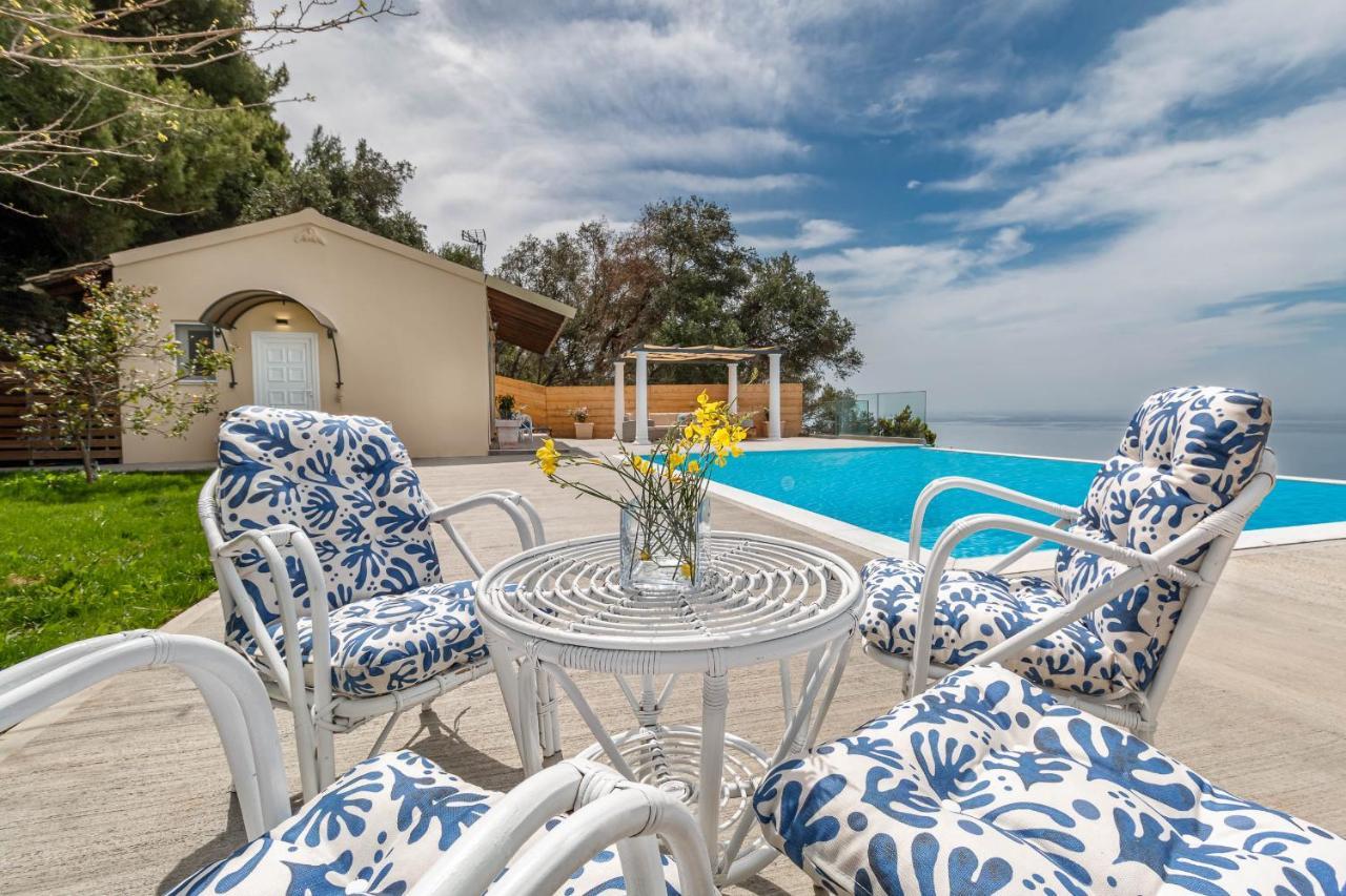 Ocean View - Luxury Villa Nefeli Kontogialos Extérieur photo